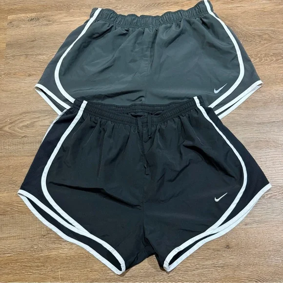 Nike Black and Dark Gray Running Shorts Bundle - Picture 2 of 6